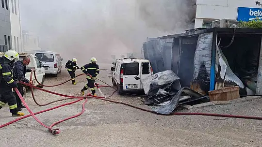 Bodrum'da yangın paniği