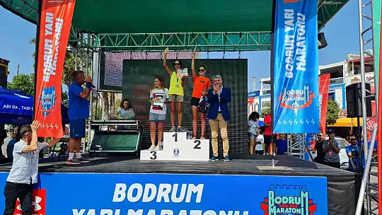 BODRUM'DA YARI MARATON HEYECANI