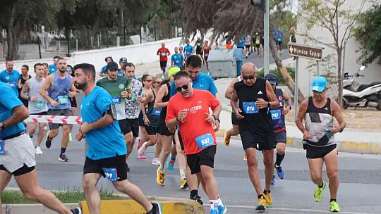 BODRUM'DA YARI MARATON HEYECANI