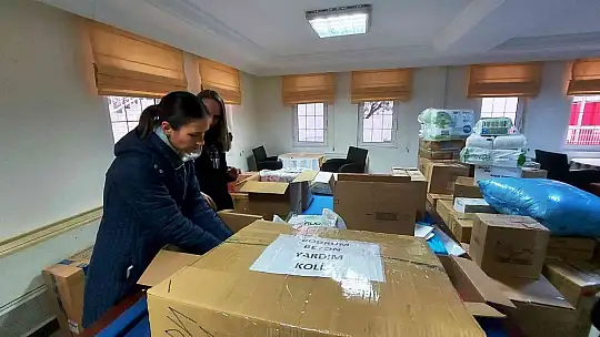 Bodrum'da yaşayan Ukraynalılar seferber oldu yardım yağıyor