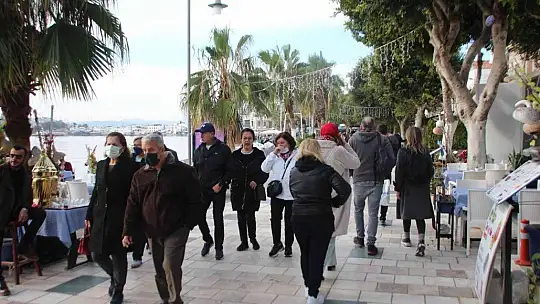 Bodrum'da yeni yılın ilk günü böyle geçti