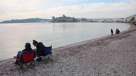Bodrum'da yeni yılın ilk günü böyle geçti