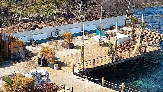 Bodrum'da yıllardır süren kaçak yıkımlar devam ediyor