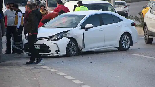Bodrum'daki kaza güvenlik kamerasına yansıdı