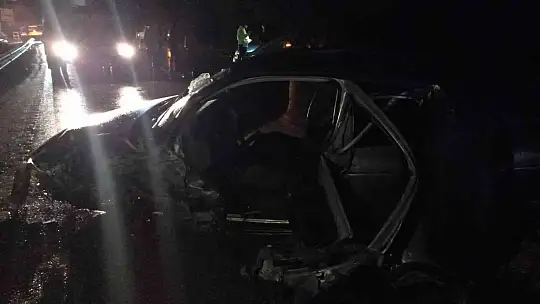 Bodrum'daki kazada araçta sıkışan sürücü güçlükle kurtarıldı