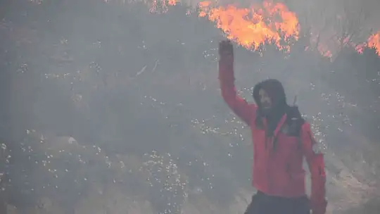 Bodrum'daki orman yangını 6 saat sonunda kontrol altına alındı
