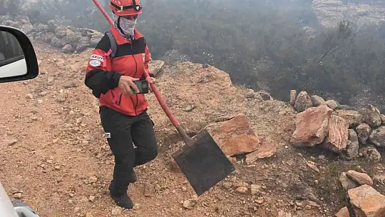 Bodrum'daki orman yangını 6 saat sonunda kontrol altına alındı