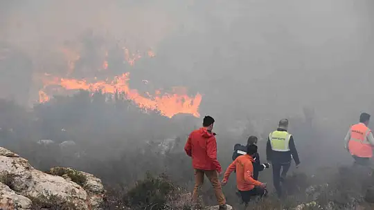 Bodrum'daki orman yangını 6 saat sonunda kontrol altına alındı