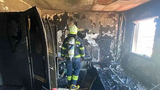 Bodrum'daki villada yangın paniği