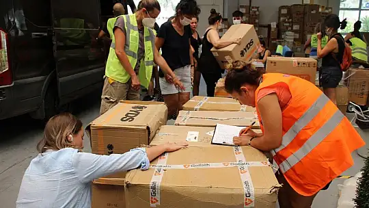 Bodrum'dan tüm Muğla'ya yardım seferberliği