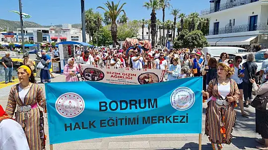 Bodrum düğünlerindeki ağırlık töreni canlandırıldı