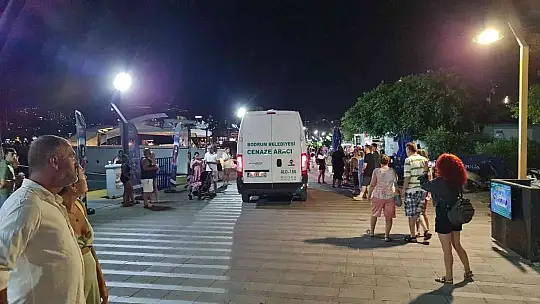 Bodrum Kalesi'nde şok ölüm