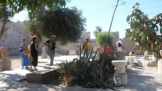 Bodrum Kalesi'ni 150 bin turist ziyaret etti