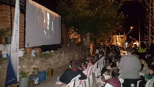 Bodrum Köyleri Sarı Yaz Sinema Günleri sona erdi
