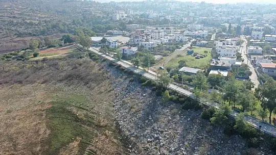 Bodrum Mumcular-Karaova Mahallesi'ne yeni yürüyüş yolu yapıldı