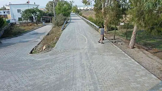 Bodrum Mumcular-Karaova Mahallesi'ne yeni yürüyüş yolu yapıldı
