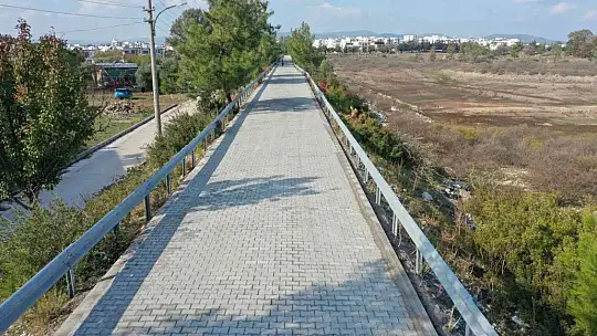 Bodrum Mumcular-Karaova Mahallesi'ne yeni yürüyüş yolu yapıldı