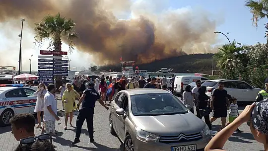 Bodrum semalarını duman kapladı