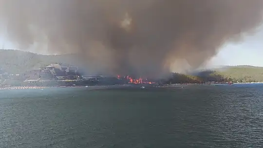 Bodrum semalarını duman kapladı