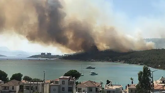 Bodrum semalarını duman kapladı