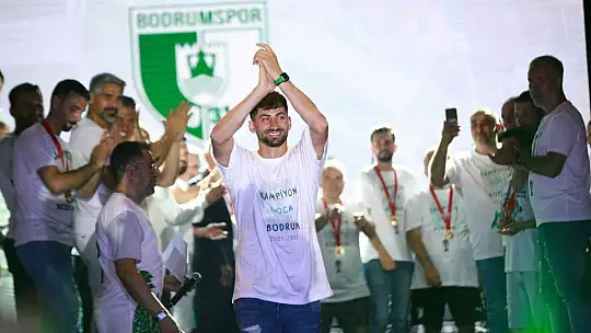 Bodrum sokakları yeşil-beyaz oldu