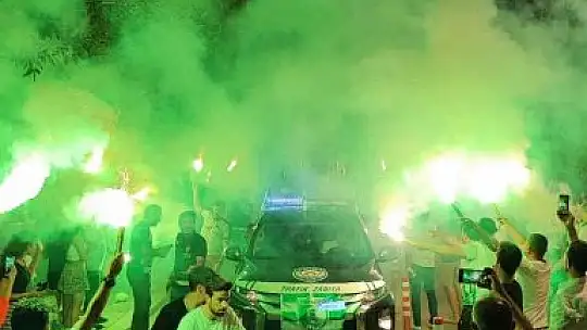 Bodrum sokakları yeşil-beyaz oldu