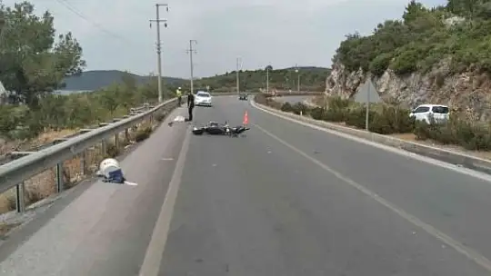 Bodrumda trafik kazası: 1 yaralı