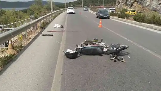 Bodrumda trafik kazası: 1 yaralı