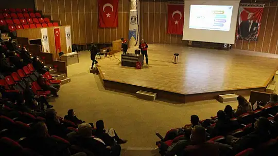 Bodrumlu muhtarlara afet bilinci eğitimi verildi