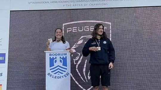 Bodrumlu sporcu Aysu Türkoğlu başarısıyla gururlandırdı