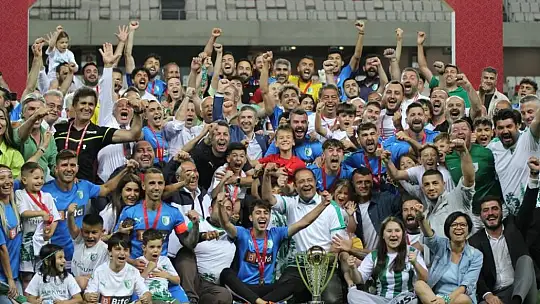 Bodrumspor 1.Lige yükseldi