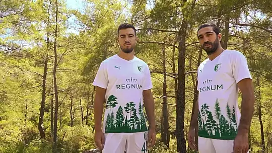 Bodrumspor'a orman temalı forma