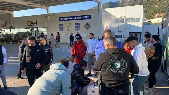 BODRUMSPOR'DAN DEPREM BÖLGESİNE DESTEK