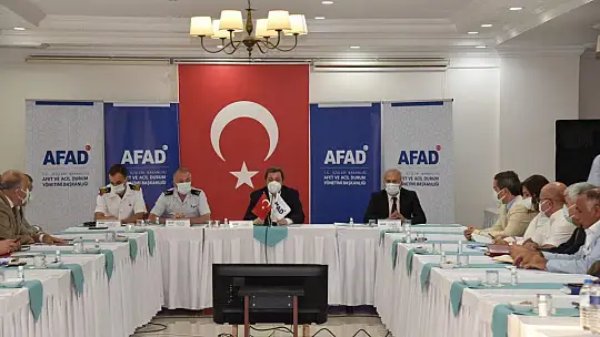 Afetlere Yardım Kampanyası Koordinasyon Toplantısı Düzenlendi