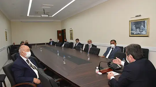 Muhtarlardan Vali Orhan Tavlı'ya Ziyaret