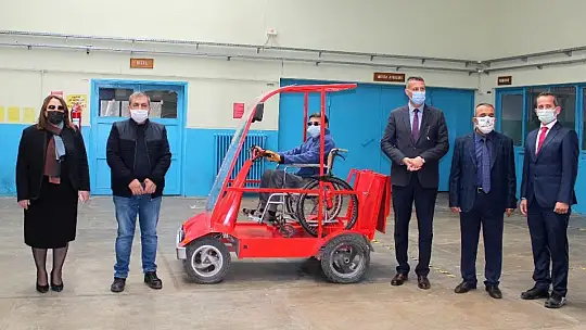 Bu araç, engellilerin hayatını kolaylaştıracak