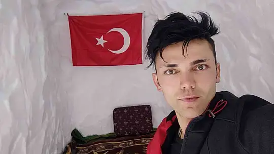 Bu kardan ev, Kutup'ta değil Muğla'da