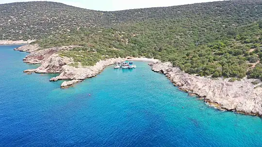 Bu sergiyi gezmek için denizin 15 metre dibine dalmak gerekiyor
