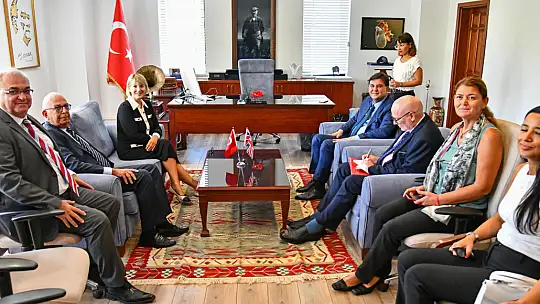 Birleşik Krallık Türkiye Büyükelçisinden Fethiye Belediyesine Ziyaret