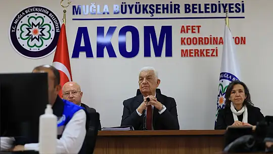 Büyükşehir Belediyesi Deprem Önlemlerine Devam Ediyor
