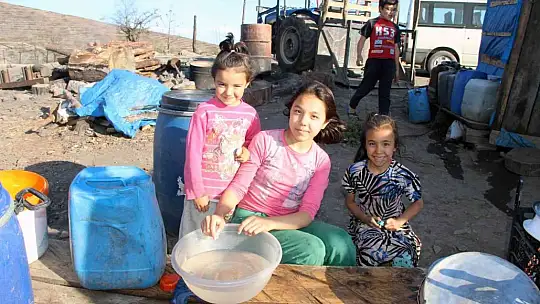 Çadırlarda geçen yaşam