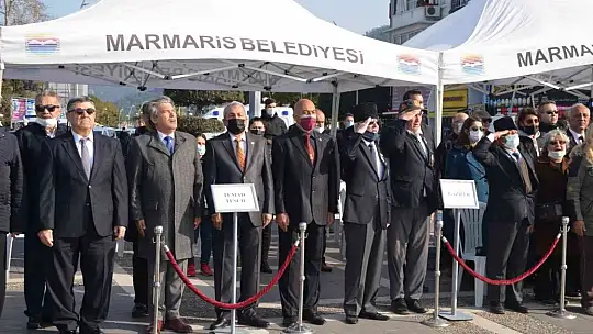 Çanakkale Zaferinin 107.yıldönümü tören ve çelenk sunumu ile anıldı