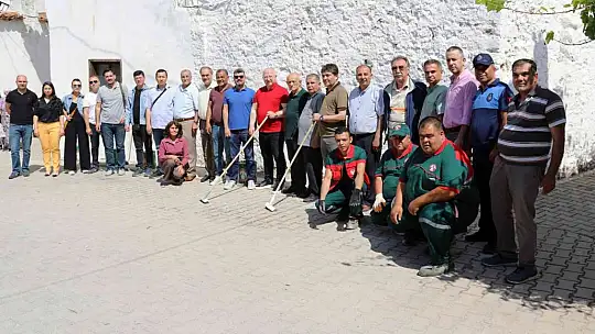 Çevre gününde 30 ton kireç dağıtıldı