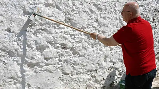 Çevre gününde 30 ton kireç dağıtıldı