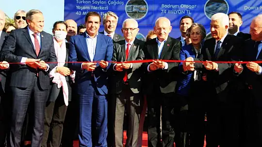 CHP Genel Başkanı Kılıçdaroğlu Muğla'da açılış ve temel atma törenine katıldı