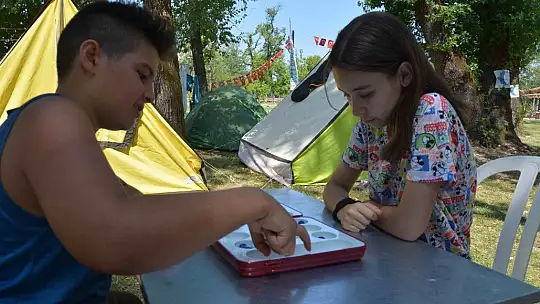 Çocuklar eğlenirken öğrendi