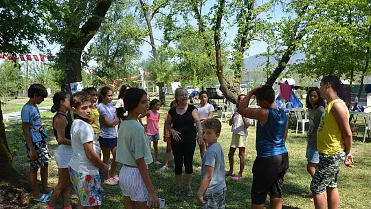 Çocuklar eğlenirken öğrendi