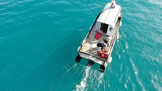 Çöpten değil denizden çıktı