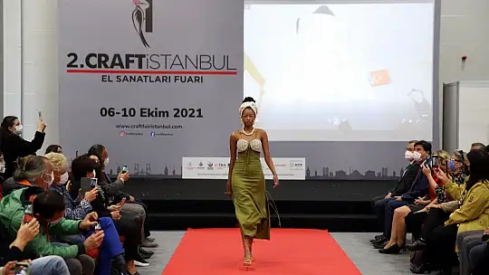 2. Craft İstanbul El Sanatları Fuarı'na Üzümlü Dastarı defilesi damga vurdu