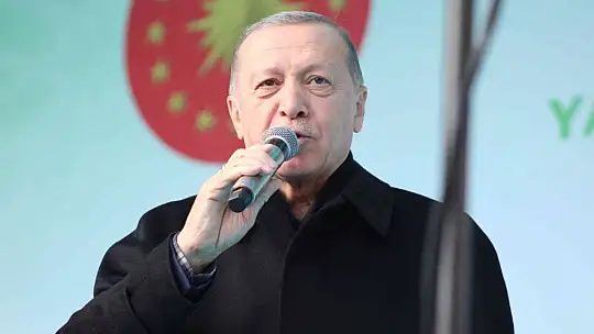CUMHURBAŞKANI ERDOĞAN, MUĞLA'DA KONUŞTU